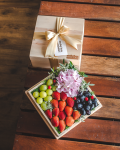 Blossom - A Keepsake Wooden Fruit Gift Box