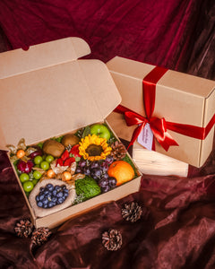 Festive Fruit Box - Style B (L Size) | Christmas & Holiday Gifts 2024