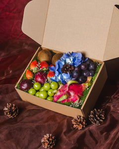 Festive Fruit Box - Style A (M Size) | Christmas & Holiday Gifts 2024