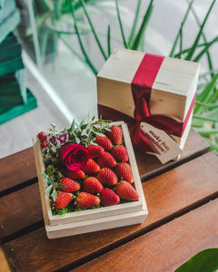 Little Red - A Keepsake Wooden Fruit Gift Box