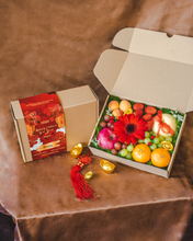Load image into Gallery viewer, Prosperity Fruit Box - Style A (M Size) | Chinese New Year Gift Delivery 2024
