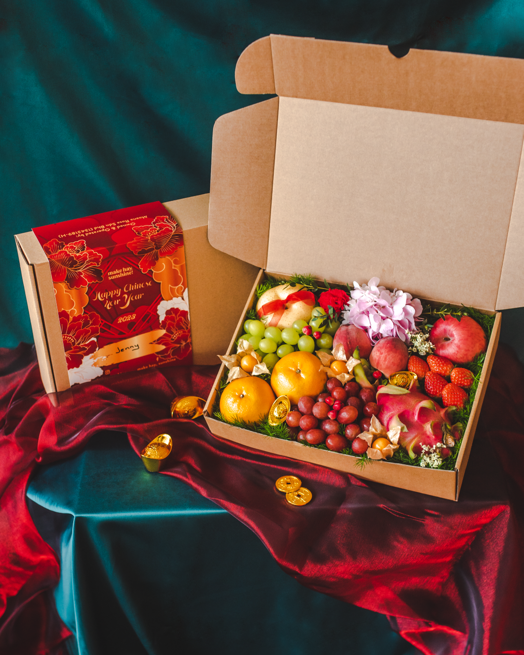Prosperity Fruit Box - Style B (L Size) | Chinese New Year Gift Delivery 2024