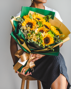 Helios - Premium Sunflower Bouquet