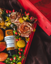 Load image into Gallery viewer, Flourish - A Fruit &amp; Wine Gift Box | Chinese New Year | make hay, sunshine!.
