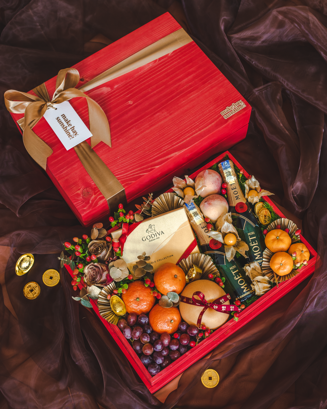 Abundant Fortune - with Godiva Chocolate and Moët & Chandon Champagne | Chinese New Year | make hay, sunshine!.