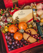 Load image into Gallery viewer, Abundant Fortune - with Godiva Chocolate and Moët &amp; Chandon Champagne | Chinese New Year | make hay, sunshine!.
